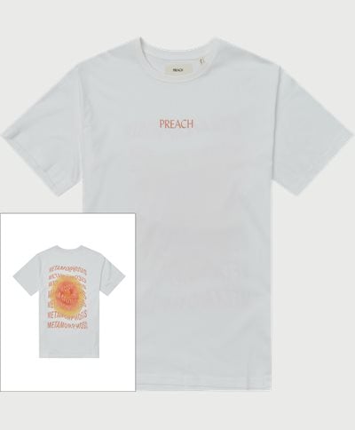 PREACH T-shirts MATHAMORPHOSIS CIRCLE TEE 206164 White